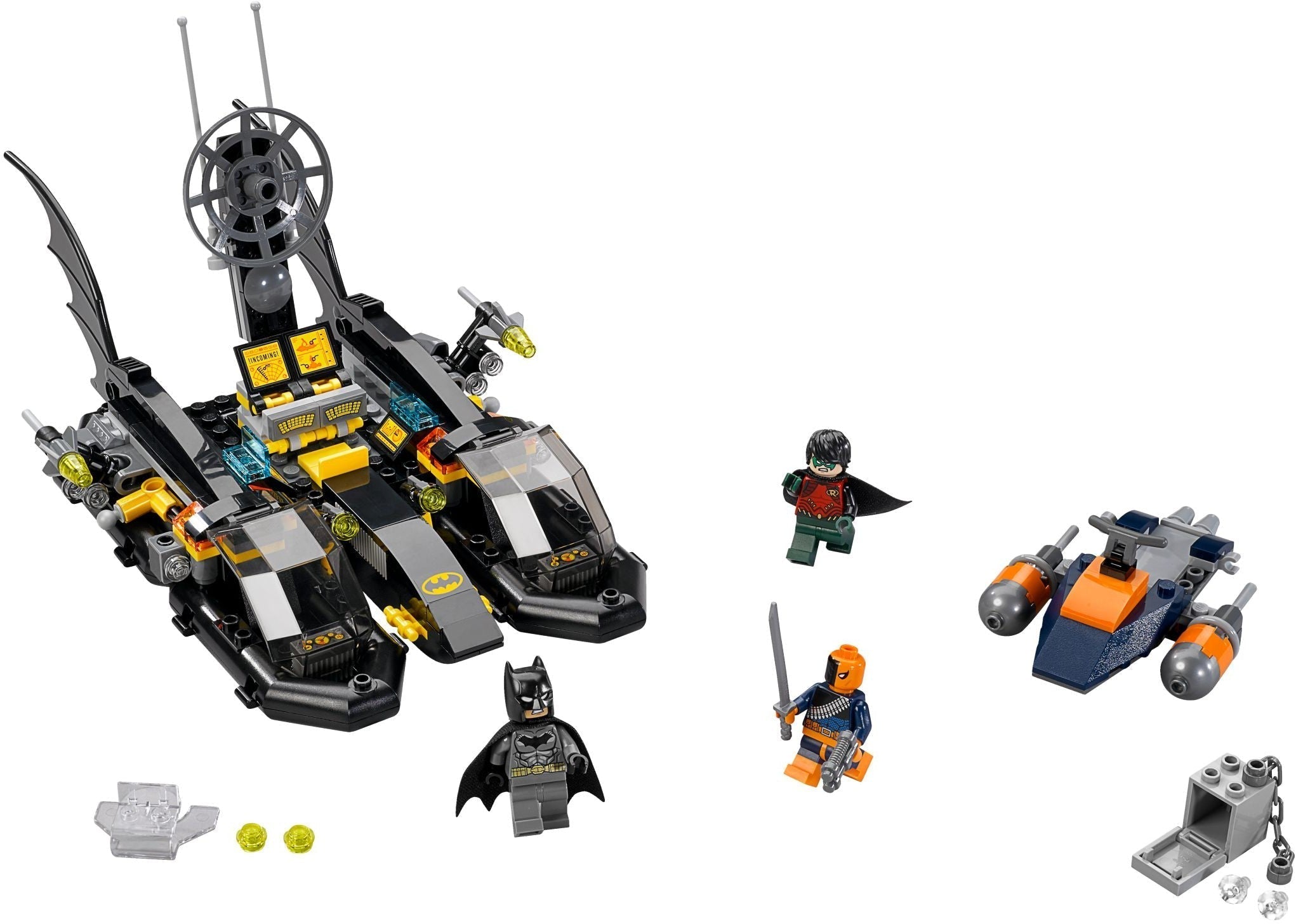 LEGO® Super Heroes 76034 The Batboat Harbor Pursuit Building Kit