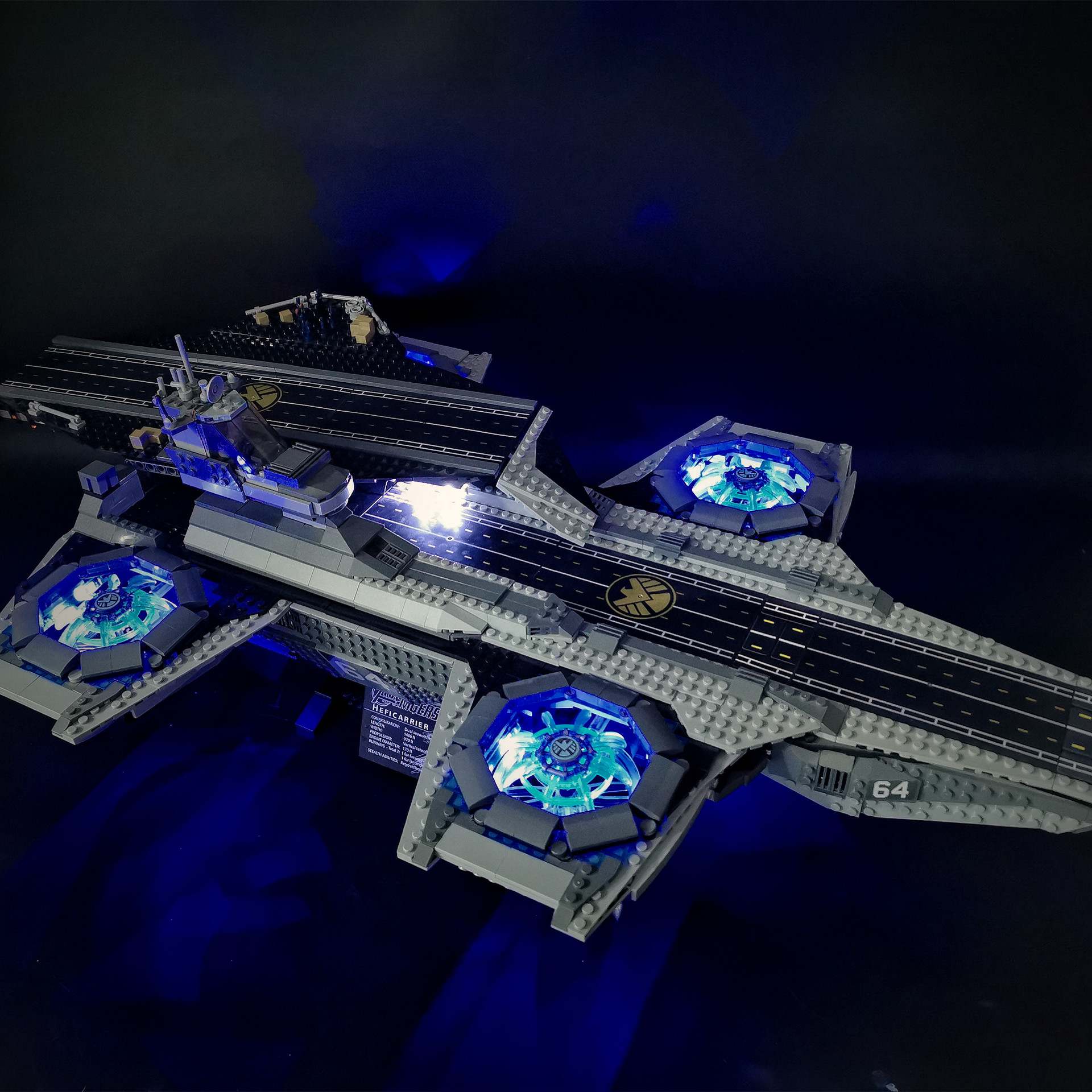 LEGO Light Kit for SHIELD Helicarrier 76042