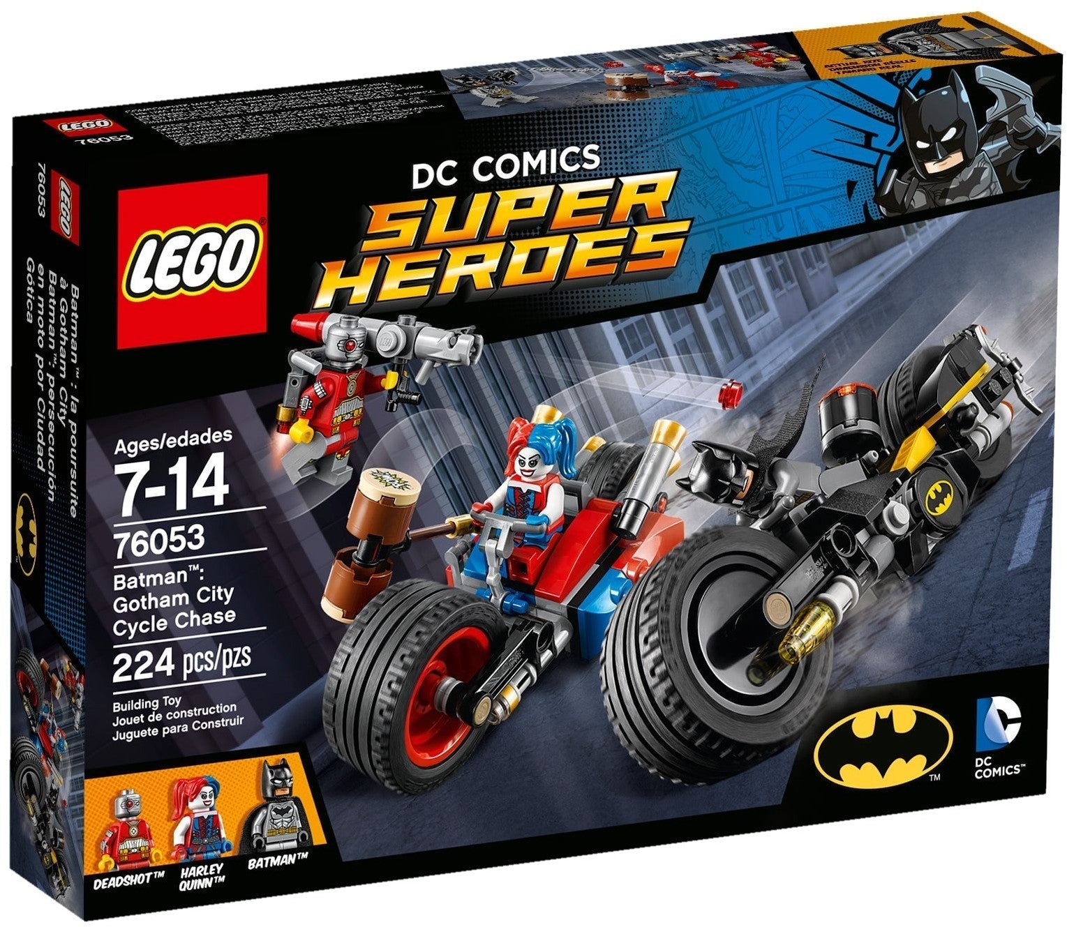 LEGO® Super Heroes 76053 Gotham City Cycle Chase Building Kit
