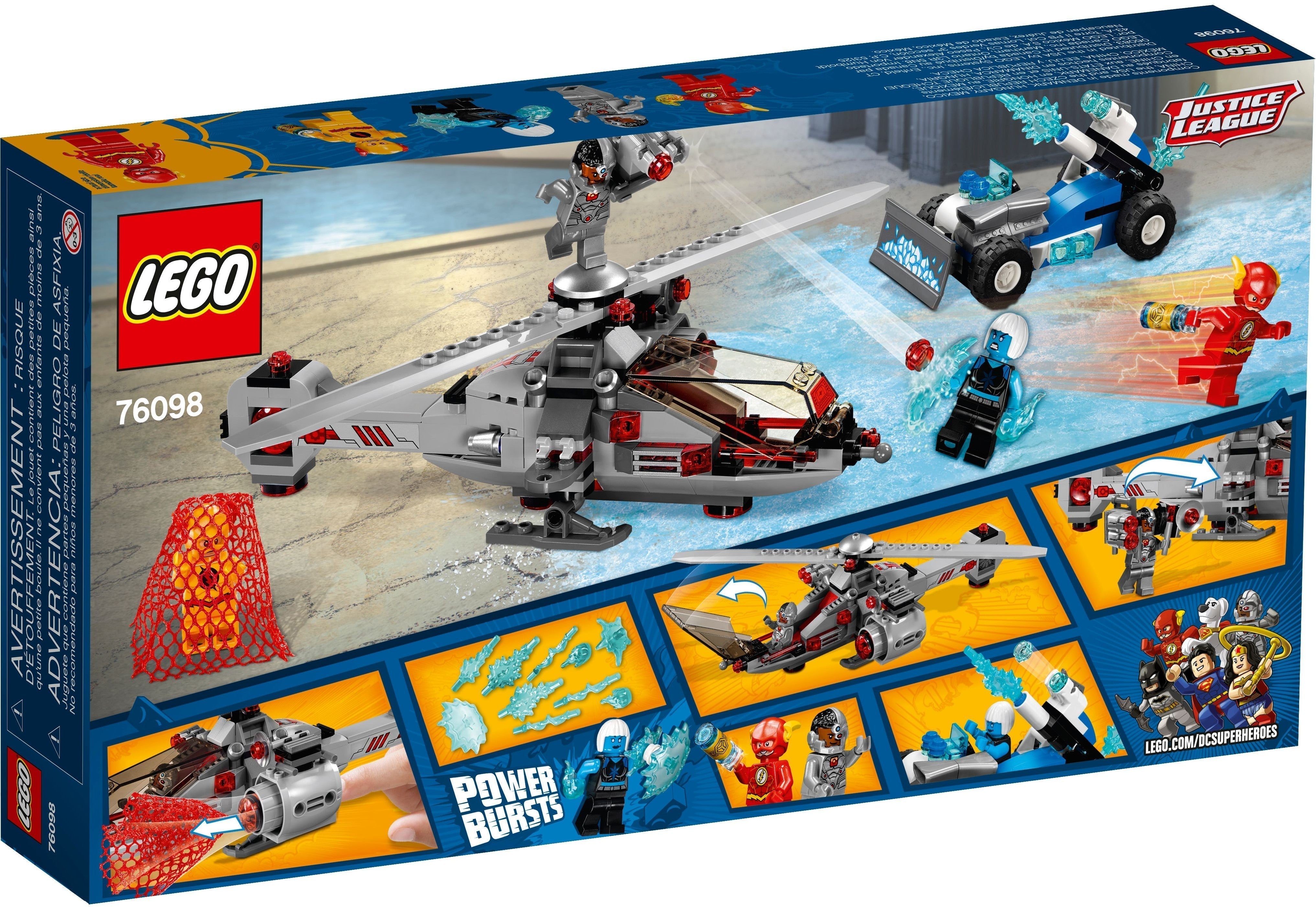 LEGO® Super Heroes 76098 - Speed Force Freeze Pursuit Preowned Building Kit