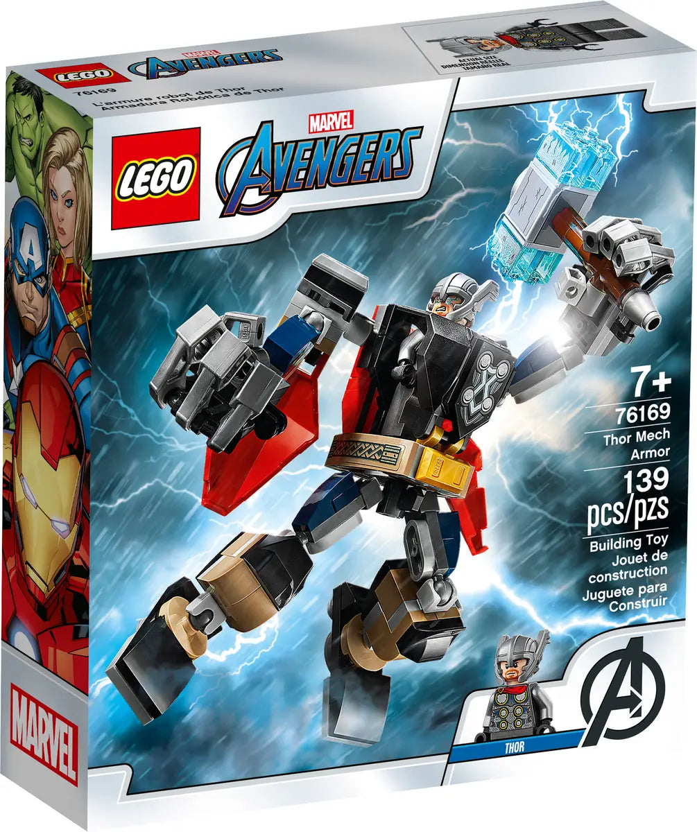 LEGO® Avengers 76169 - Thor Mech Armor Preowned Building Kit