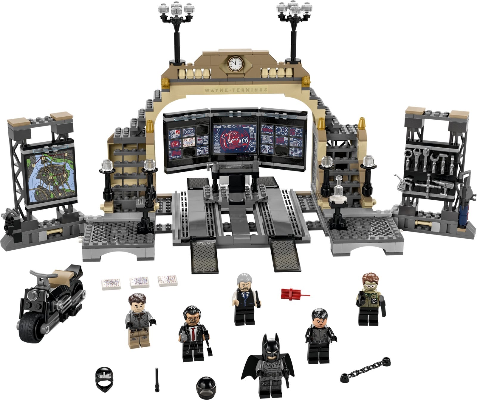 LEGO® Super Heroes 76183 Batcave The Riddler Face Off Building Kit