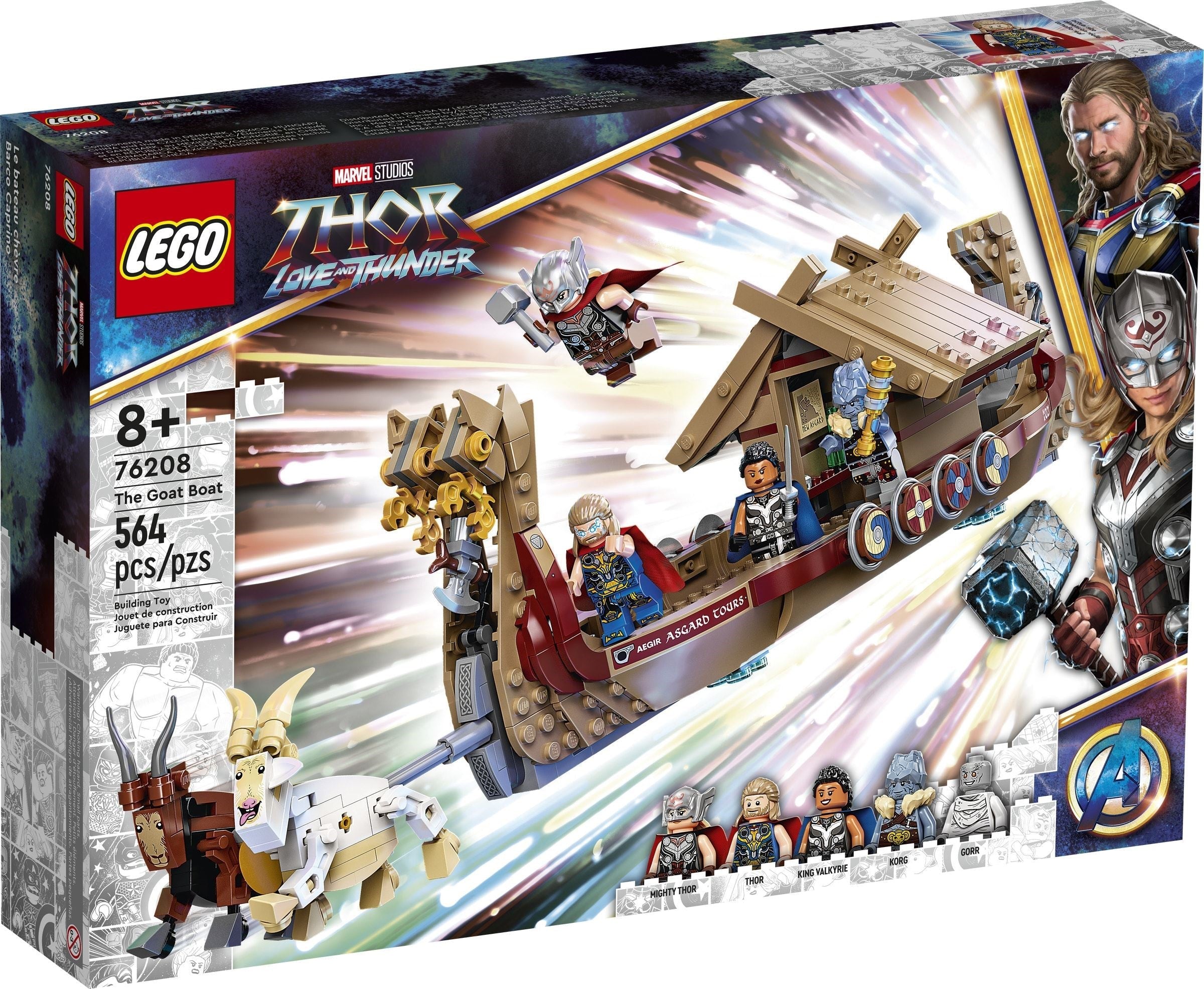 LEGO® Super Heroes 76208 - The Goat Boat Preowned Building Kit