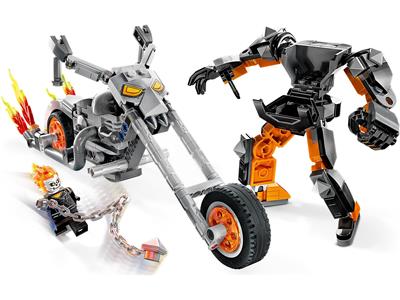 LEGO® Super Heroes 76245 - Ghost Rider Mech & Bike Preowned Building Kit