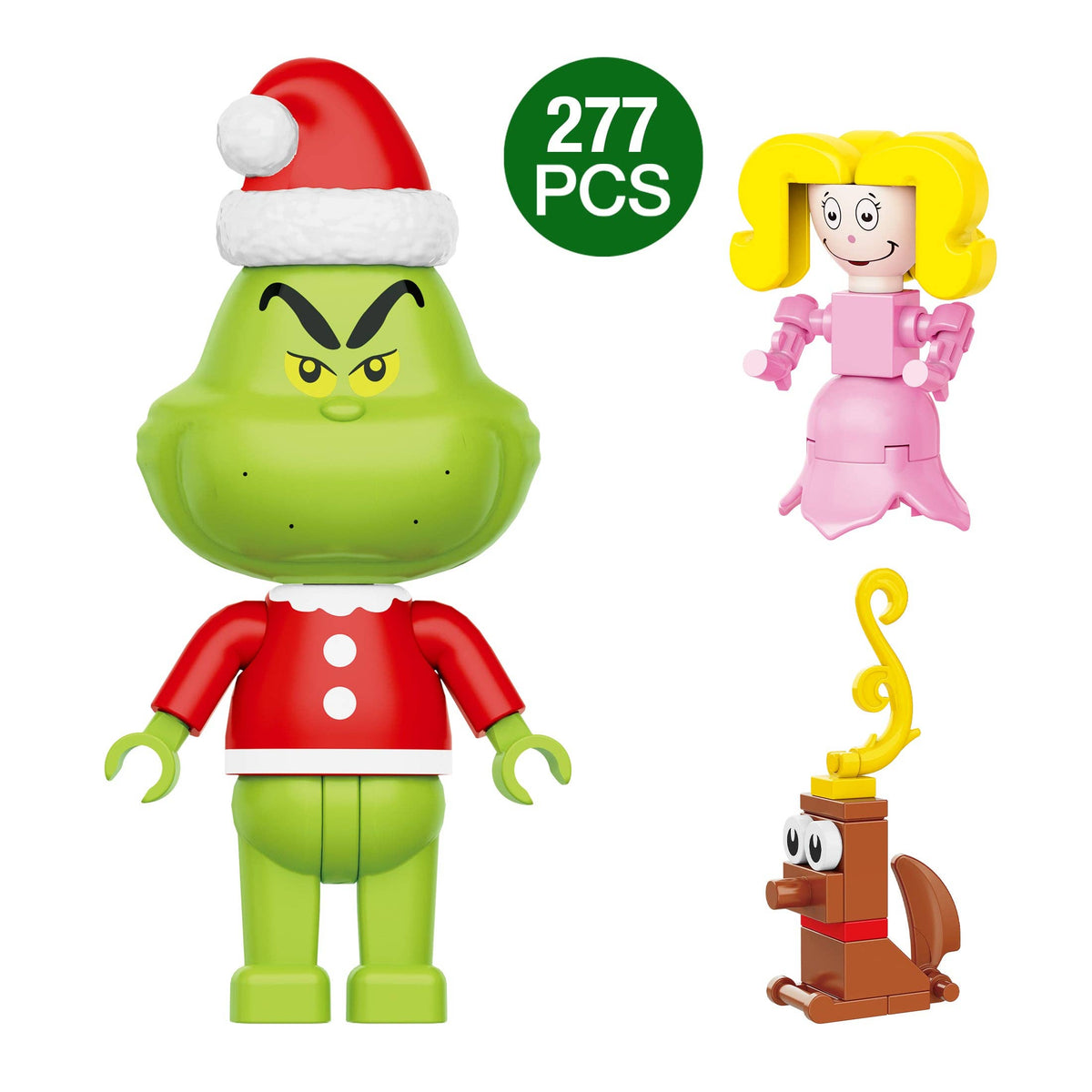 Grinch 24 Days of Grinchmas Advent Building Set 277pc