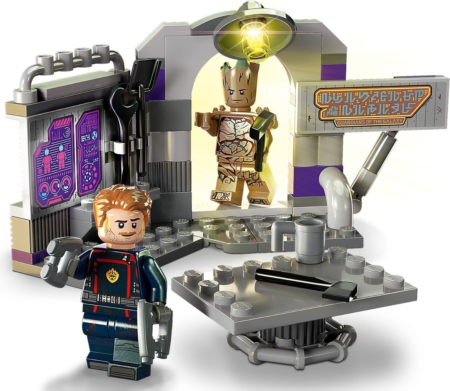 LEGO® Super Heroes 76253 Guardians of the Galaxy Headquarters Building Kit