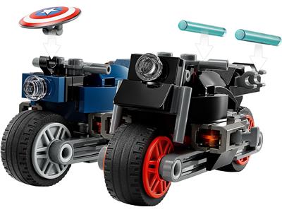LEGO® Super Heroes 76260 Black Widow & Captain Americas Motorcycles Building Kit