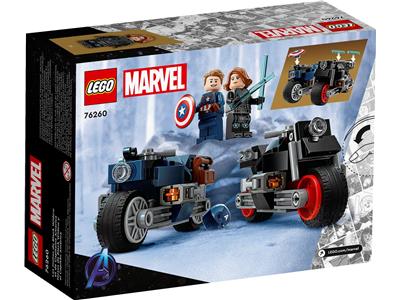 LEGO® Super Heroes 76260 Black Widow & Captain Americas Motorcycles Building Kit