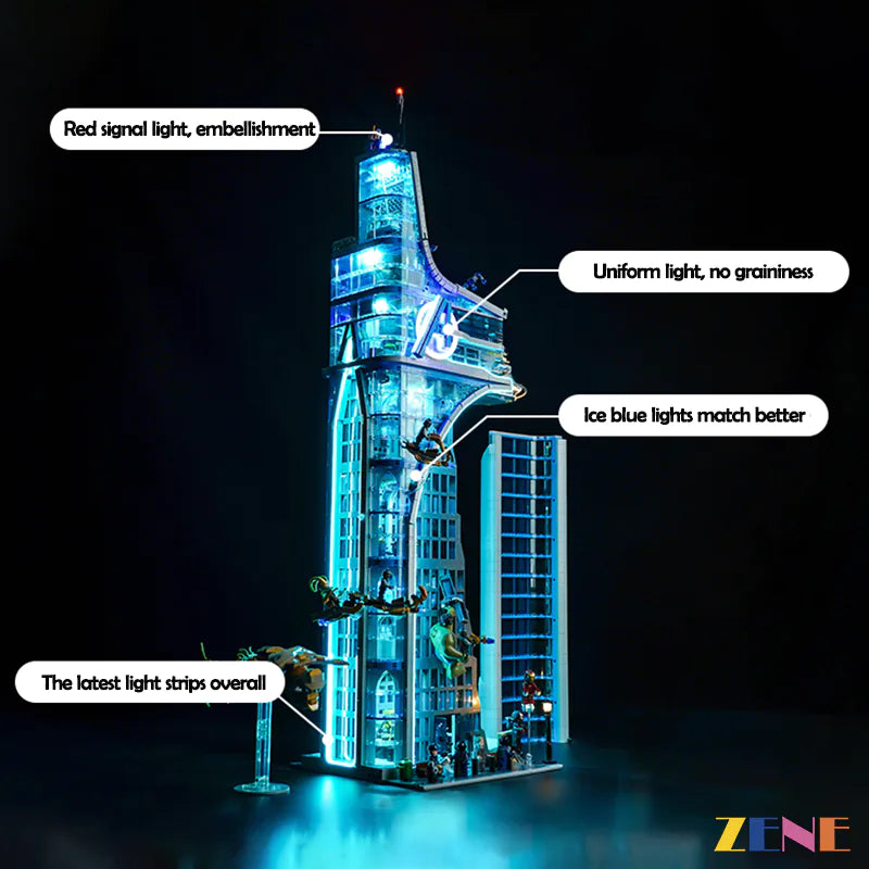LEGO Light Kit for Marvel Avengers Tower 76269