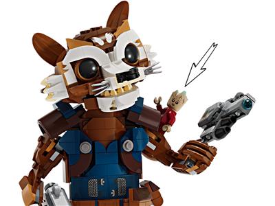 LEGO® Super Heroes 76282 - Rocket & Baby Groot Preowned Building Kit
