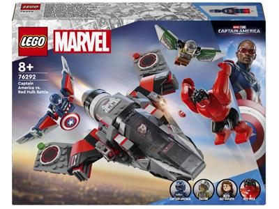 LEGO® Super Heroes 76292 - Captain America vs. Red Hulk Battle Preowned Building Kit