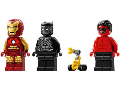 LEGO® Super Heroes 76310 - Iron Man Car & Black Panther vs. Red Hulk Preowned Building Kit