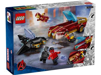 LEGO® Super Heroes 76310 - Iron Man Car & Black Panther vs. Red Hulk Preowned Building Kit