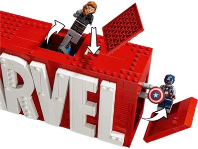 LEGO® Marvel 76313 Marvel Logo Building Kit