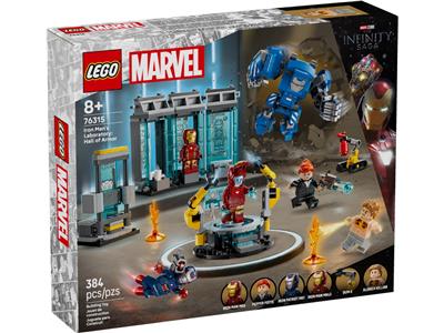 LEGO® Marvel Super Heroes 76315 - Iron Man's Hall of Armor Building Kit