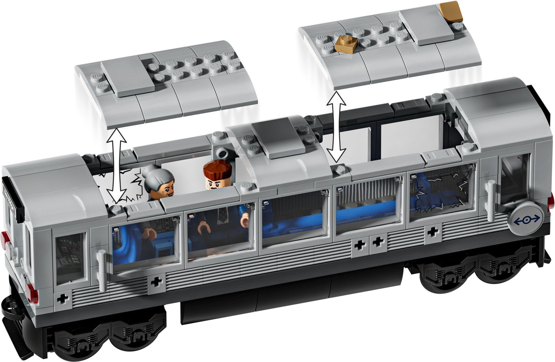 LEGO® Super Heroes 76321-1 Spider-Man vs. Doc Ock Subway Train Scene