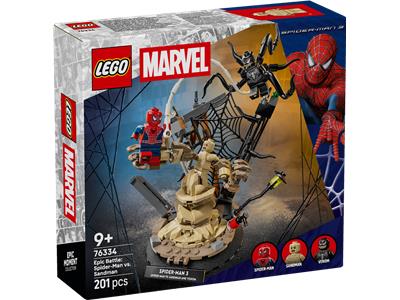 LEGO Marvel Super Heroes 76334-1 Epic Battle Spider-Man vs Sandman