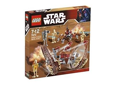 LEGO® Star Wars 7670 Hailfire Droid & Spider Droid Building Kit