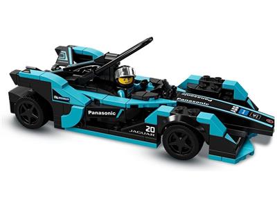 LEGO® SPEED CHAMPIONS 76898 - Formula E Panasonic Jaguar Racing GEN2 Car & Jaguar I-PACE eTROPHY Preowned Building Kit