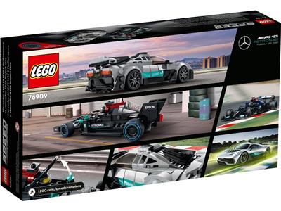LEGO® Speed Champions 76909 Mercedes-AMG F1 W12 E Performance & Mercedes-AMG Project One Building Kit