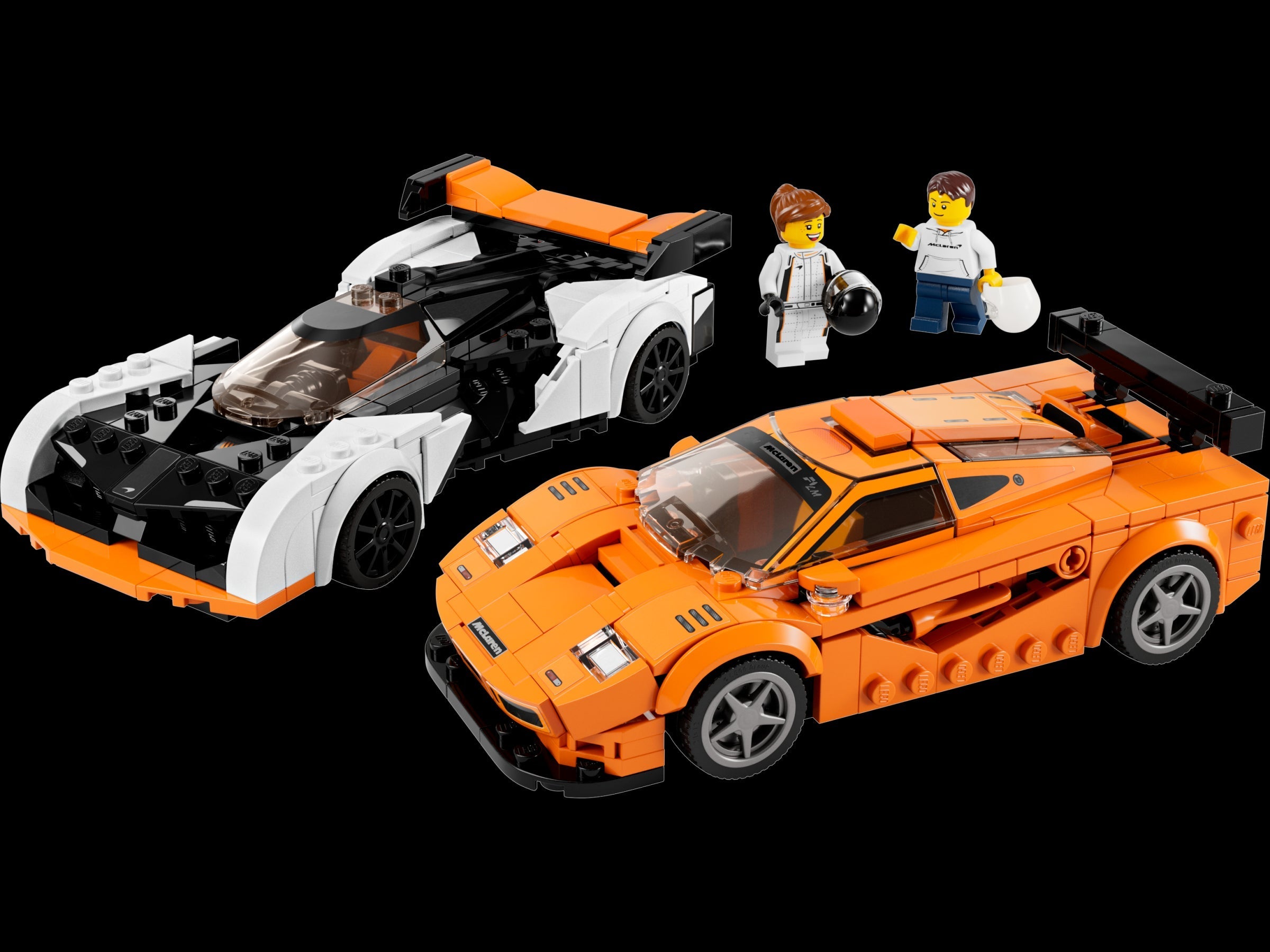 LEGO® Speed Champions 76918 McLaren Solus GT & McLaren F1 LM Building Kit