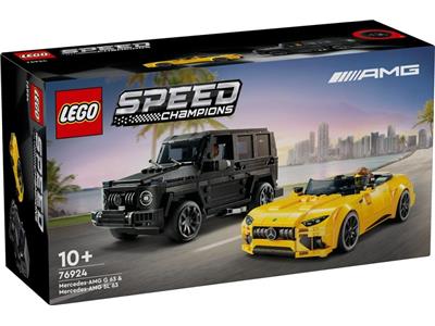 LEGO® SPEED CHAMPIONS 76924 - Mercedes-AMG G 63 & Mercedes-AMG SL 63 Preowned Building Kit