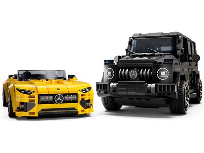 LEGO® SPEED CHAMPIONS 76924 - Mercedes-AMG G 63 & Mercedes-AMG SL 63 Preowned Building Kit