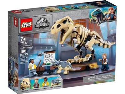 LEGO® Jurassic World 76940 - T. rex Dinosaur Fossil Exhibition Preowned Building Kit