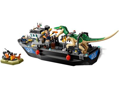 LEGO® Jurassic World 76942 - Baryonyx Dinosaur Boat Escape Preowned Building Kit