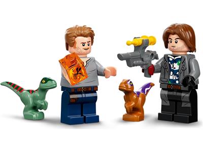 LEGO® Jurassic World 76945 Atrociraptor Dinosaur Bike Chase Building Kit