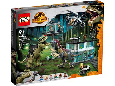LEGO® Jurassic World 76949 - Giganotosaurus & Therizinosaurus Attack Preowned Building Kit