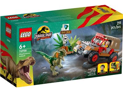 LEGO® Jurassic World 76958 - Dilphosaurus Ambush Preowned Building Kit