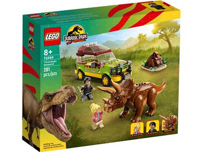 LEGO® Jurassic World 76959 Triceratops Research Building Kit