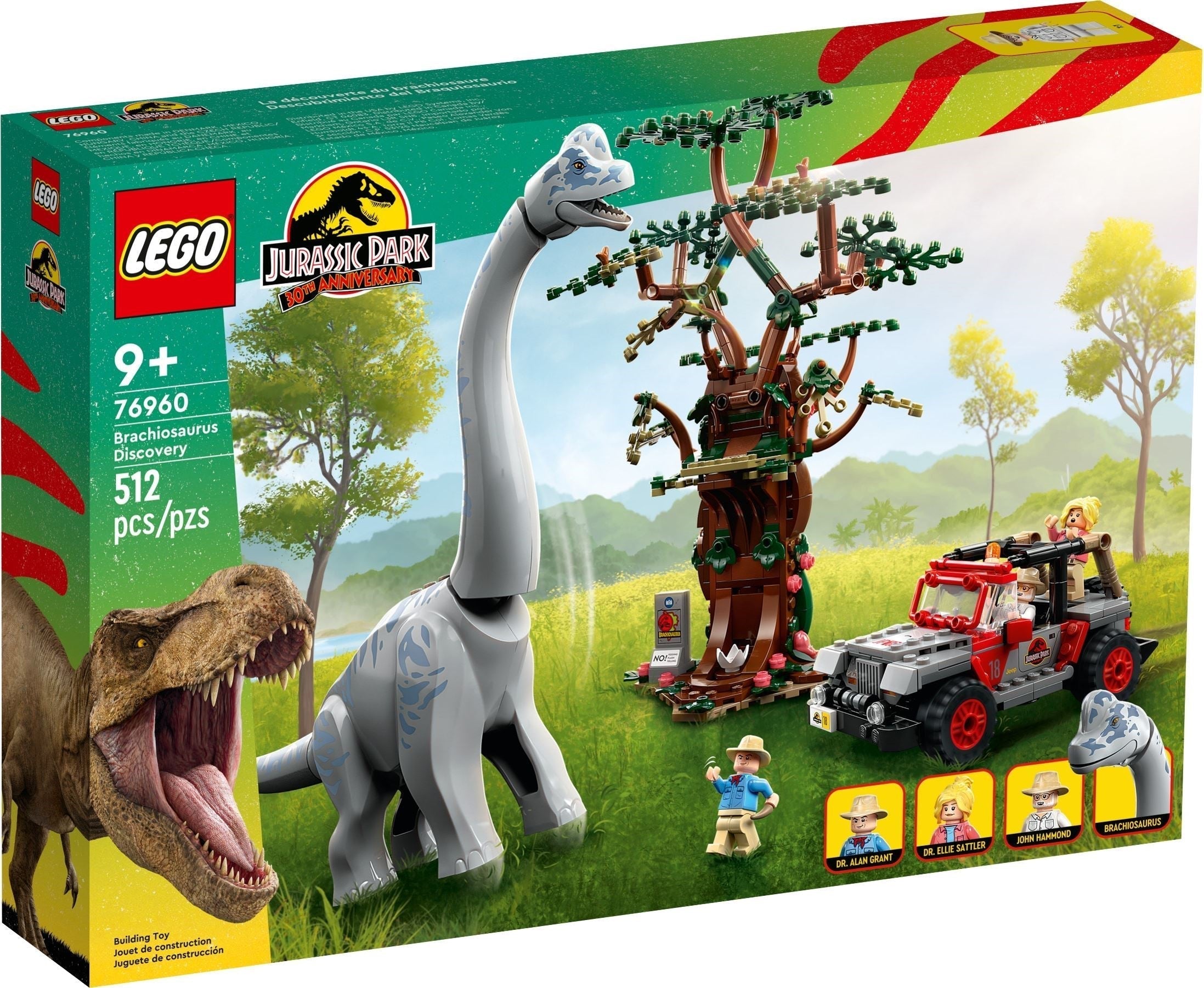 LEGO® Jurassic Park 76960 Brachiosaurus Disovery Building Kit