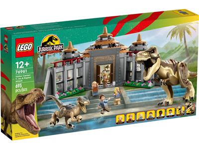 LEGO® Jurassic World 76961 - Visitor Center: T-Rex & Raptor Attack Preowned Building Kit