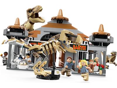 LEGO® Jurassic World 76961 Visitor Center: T-Rex & Raptor Attack Building Kit