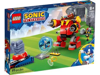 LEGO® Sonic the Hedgehog 76993 Sonic vs Dr. Eggmans Death Egg Robot Building Kit