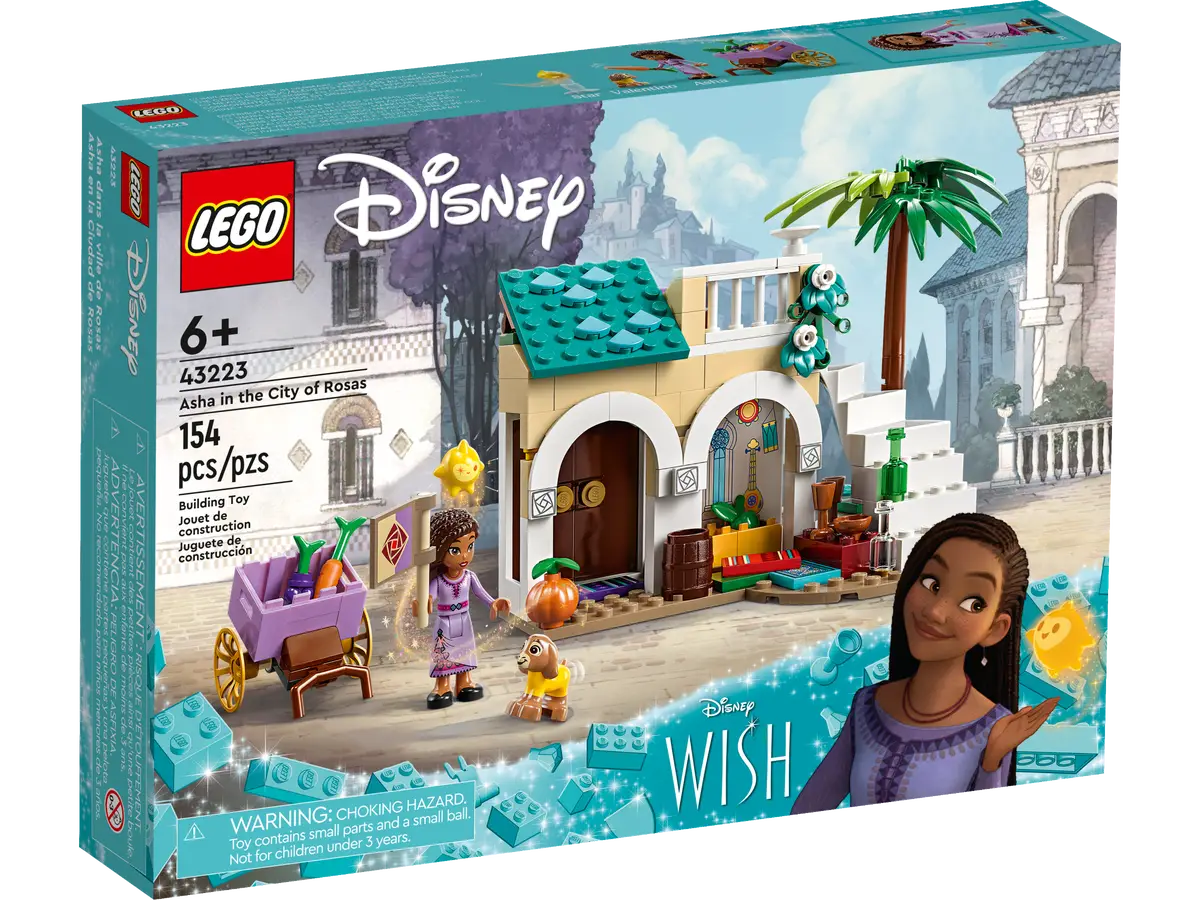 LEGO® Disney 43223 Asha in the City of Rosas Building Kit