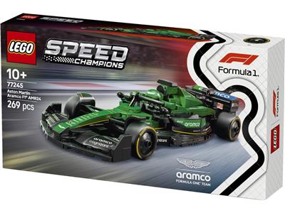 LEGO® SPEED CHAMPIONS 77245 - Aston Martin Aramco F1 AMR24 Race Car Preowned Building Kit