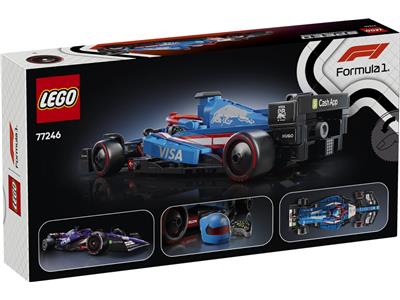 LEGO® Speed Champions 77246 Formula 1 Cash App VCARB 01 F1 Race Car Building Kit