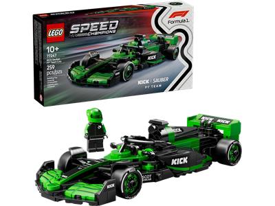 LEGO® SPEED CHAMPIONS 77247 - KICK Sauber F1 Team C44 Race Car Preowned Building Kit