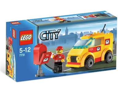 LEGO® Town 7731 Mail van Building Kit