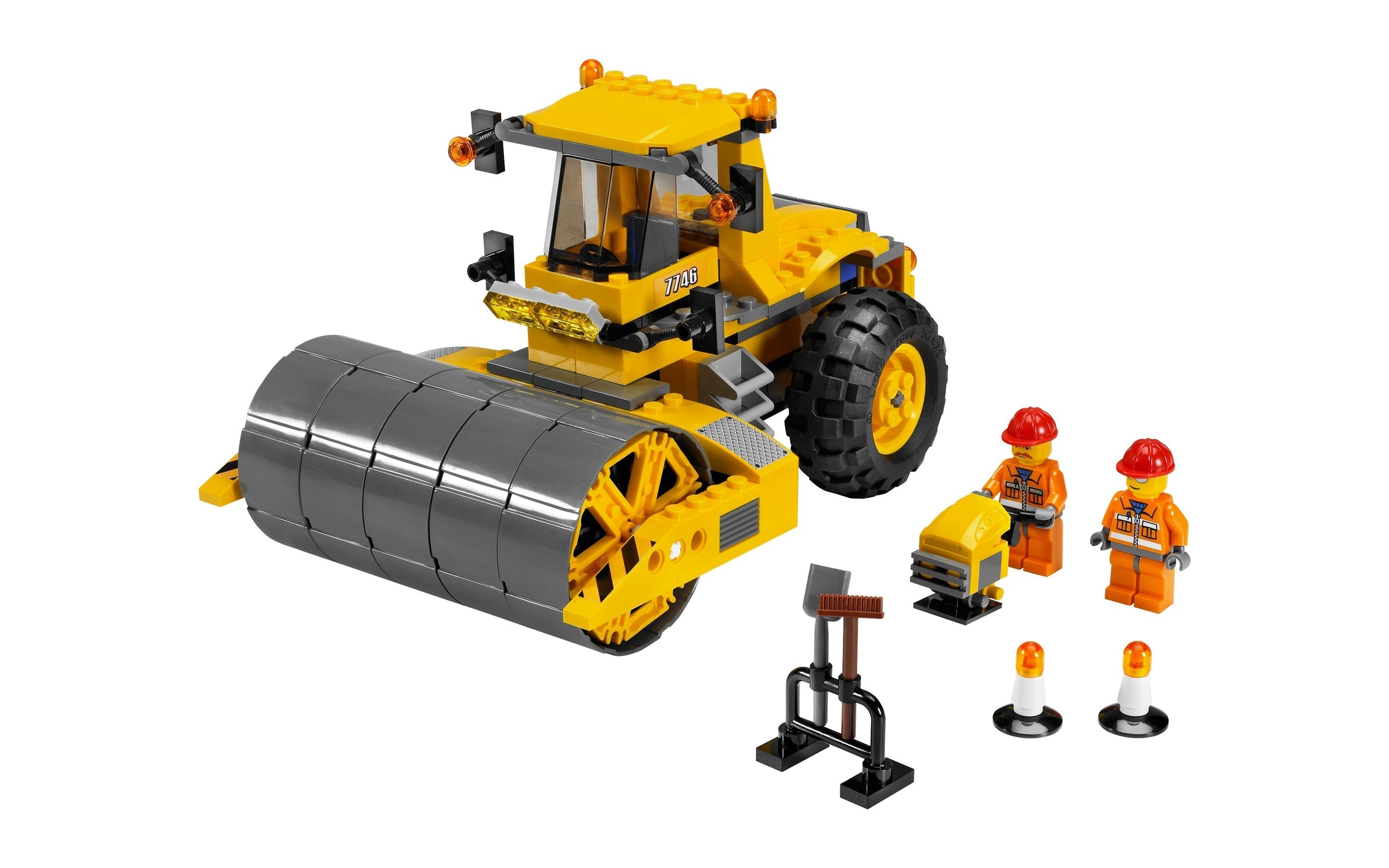 LEGO® City 7746 Single-Drum Roller Building Kit