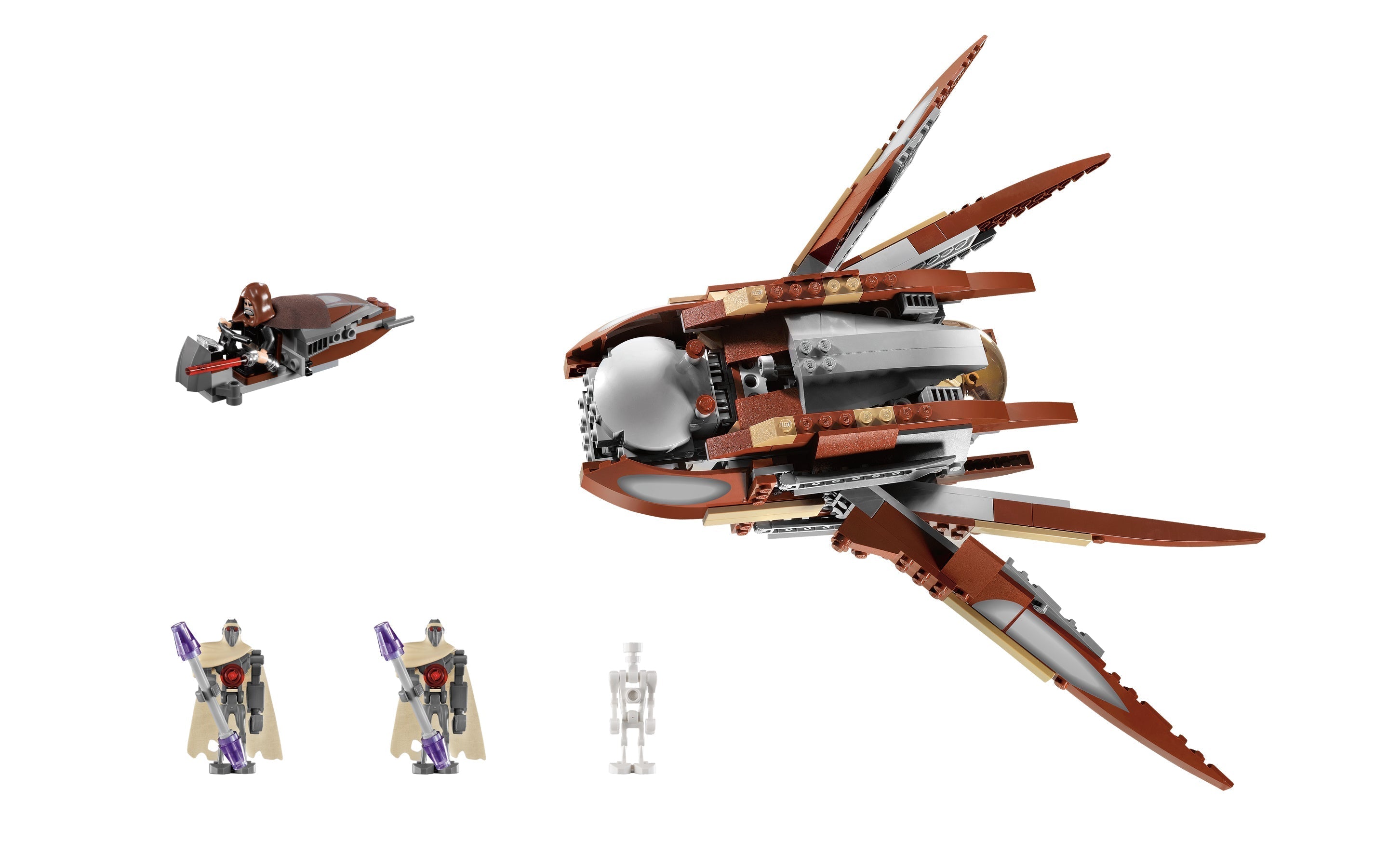 LEGO® Star Wars 7752 Count Dookus Solar Sailer Building Kit