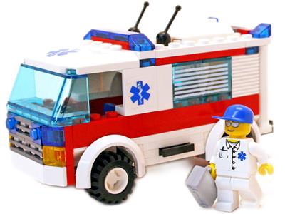 LEGO® City 7890 - Ambulance Preowned Building Kit
