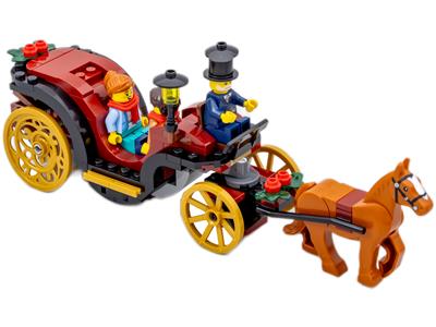 LEGO® Holiday & Event 40603 Wintertime Carriage Ride Building Kit