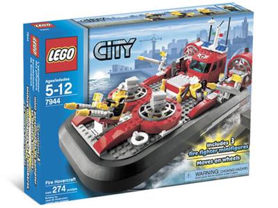 LEGO® City 7944 Fire Hovercraft Building Kit