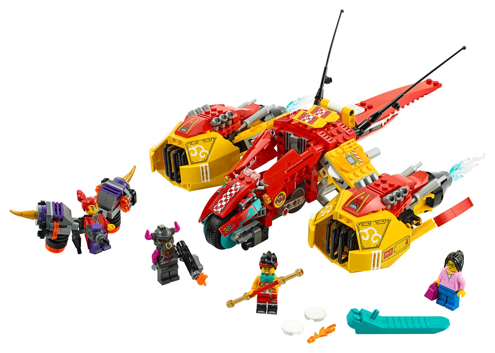 LEGO® Monkie Kids 80008 Cloud Jet Building Kit