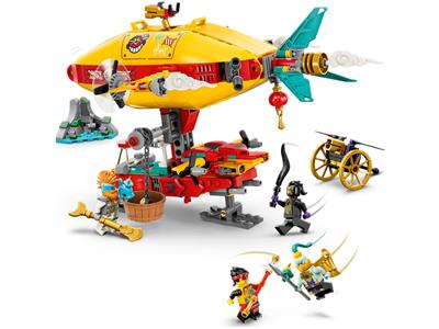 LEGO® Monkie Kid 80046 - Monkie Kid's Cloud Airship Preowned Building Kit