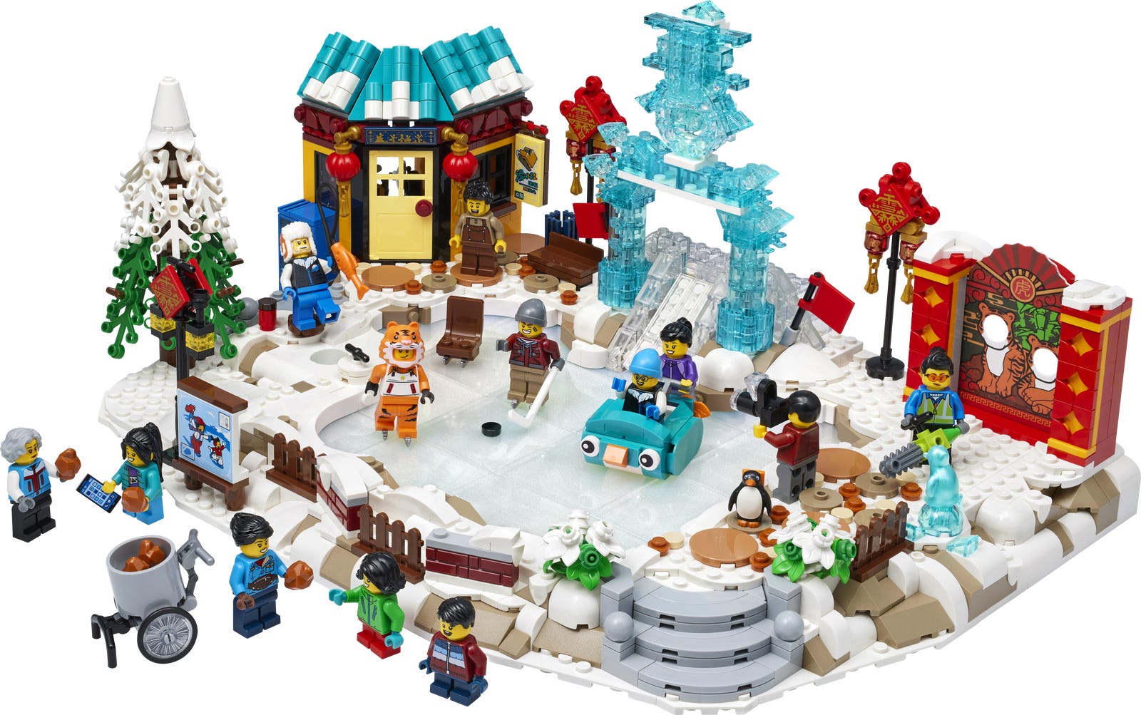LEGO® Holiday & Event 80109 Lunar New Year Ice Festival Building Kit